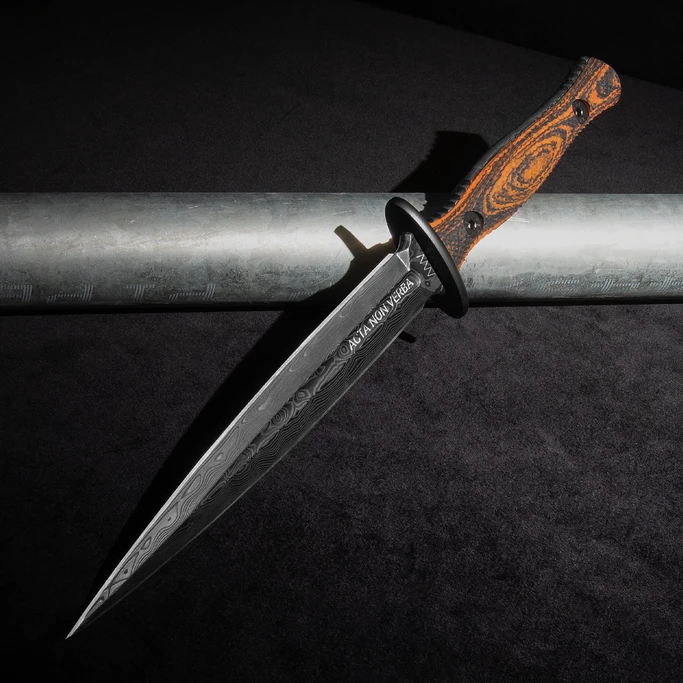 Acta Non Verba M500 Anthropoid Damasteel Folding Knife