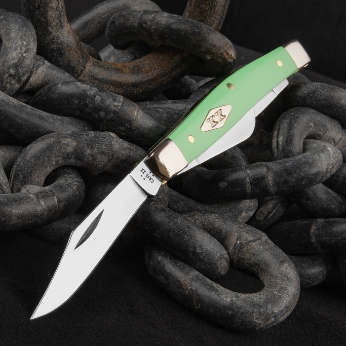 Case Trapper Mint Green Folding Knife | Folding Pocket Knife