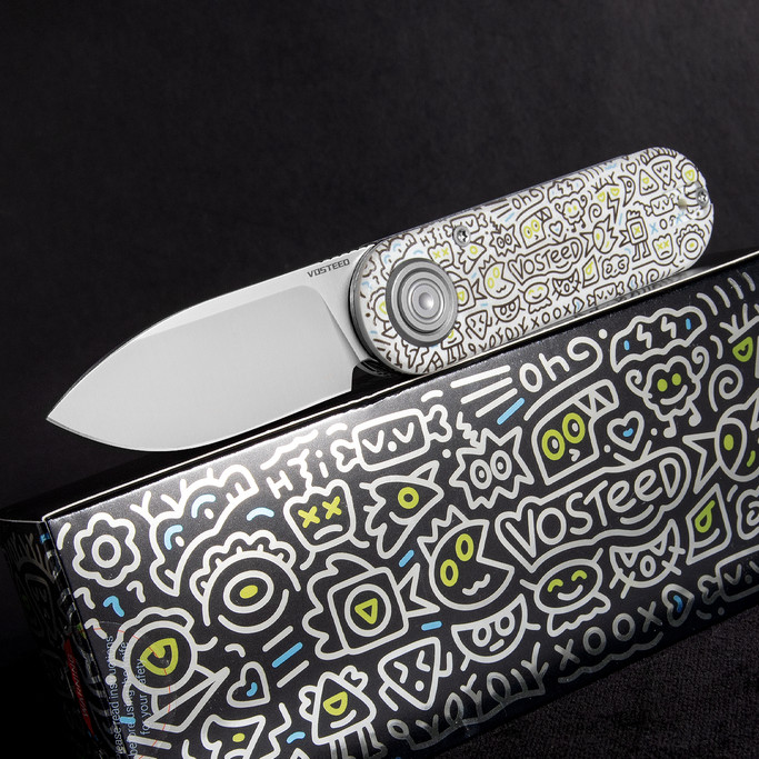 Vosteed Corgi V Vanchor Doodle Folding Knife