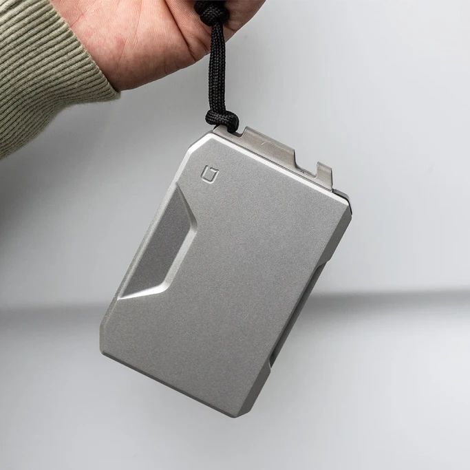 Dango SK1 Slide Kick Wallet - Satin Silver