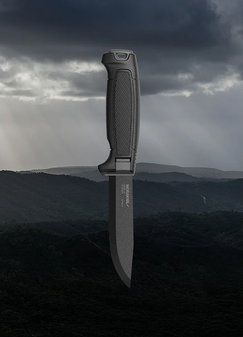 Mora Amberg Carbone Black Skies Fixed Blade