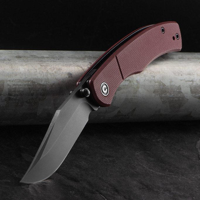 Civivi Clingman G10 Folding Knife Burgundy