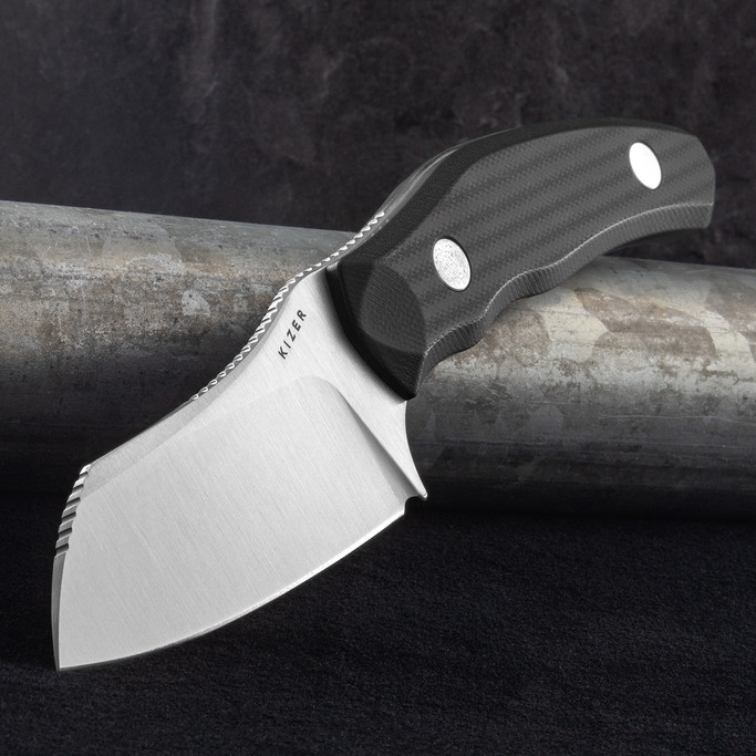 Kizer Bulldog Black G10 Fixed Blade