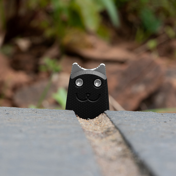 Civivi Purr G10 Black and Ivory Stonewash Folding Knife