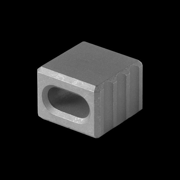 Notorious EDC Mono Bead Titanium with Jimping