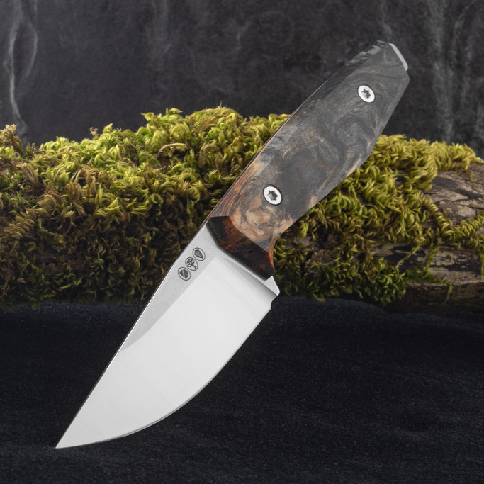 Boker Daily AK1 Curly Birch Fixed Blade