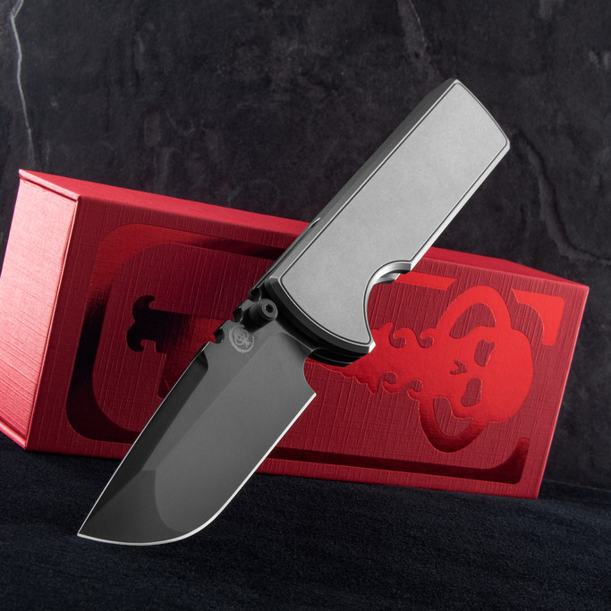 Chaves Knives NTAK 229 Framelock Gry Folding Knife