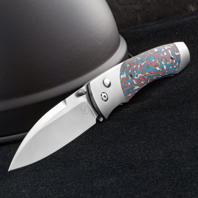 William Henry A300-11 Carbon Fibre Folding Knife