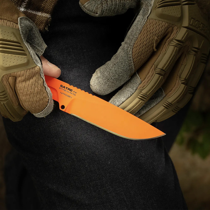 Extrema Ratio Satre Nitro Orange Fixed Blade