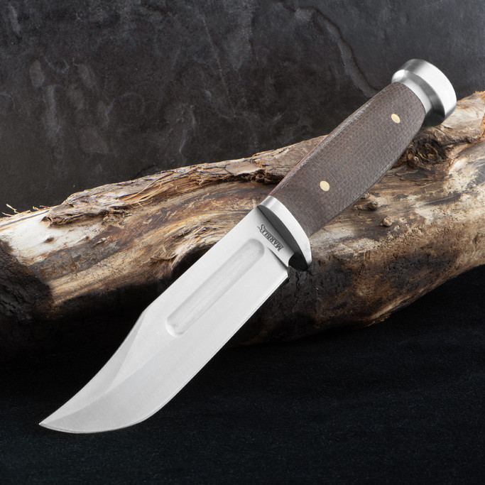 Marbles Brown Micarta Fixed Blade