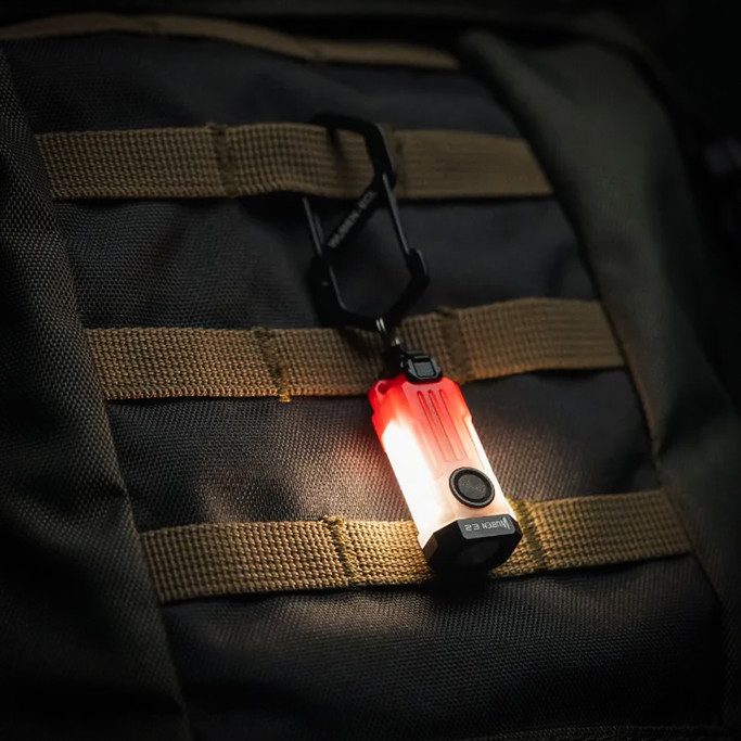 Wuben E2 Pulse Red Keychain Light