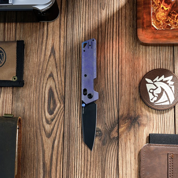 Vosteed Parallel Titanium Folding Knife