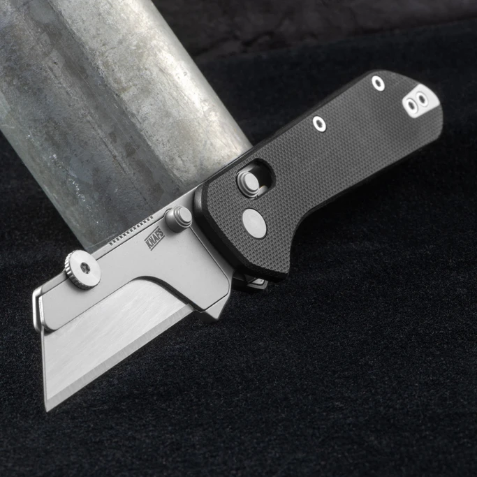 Knafs Yuti G10 Utility Knife Black