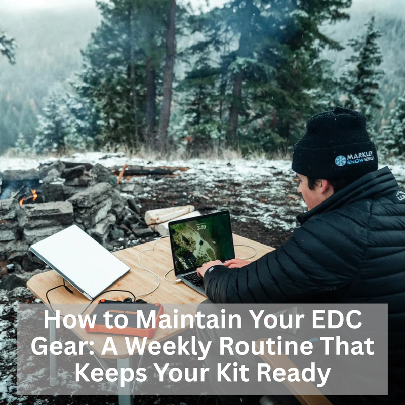 How to Maintain Your EDC Gear: A Weekly Routine That Keeps Your Kit Ready