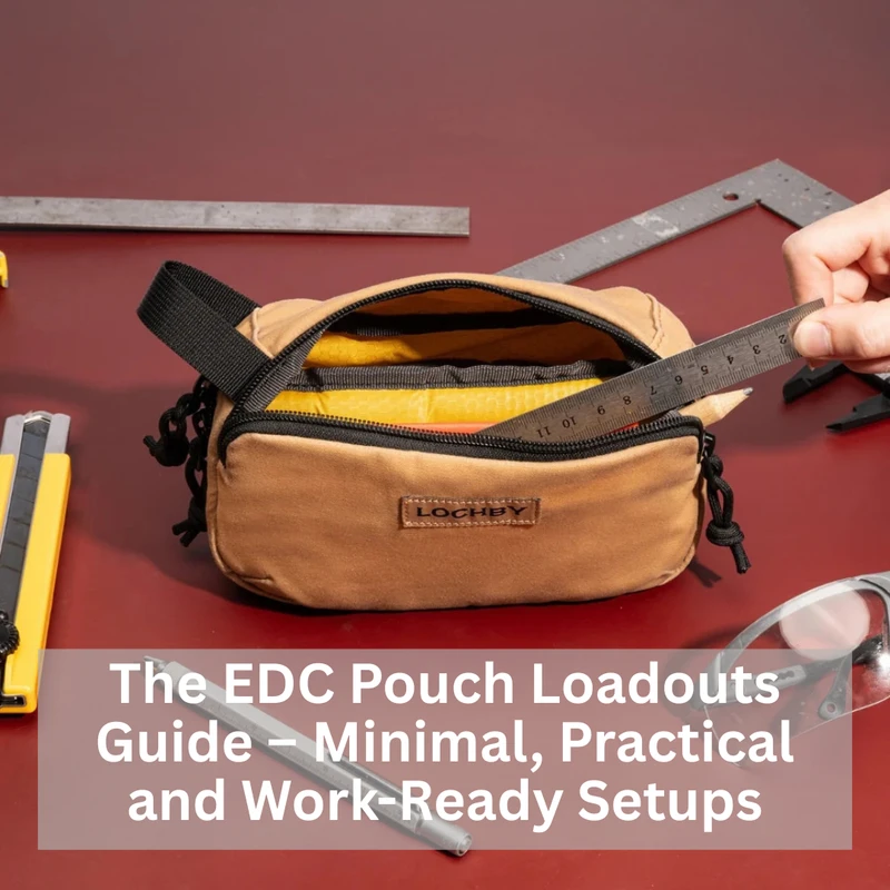 The EDC Pouch Loadouts Guide – Minimal, Practical and Work-Ready Setups