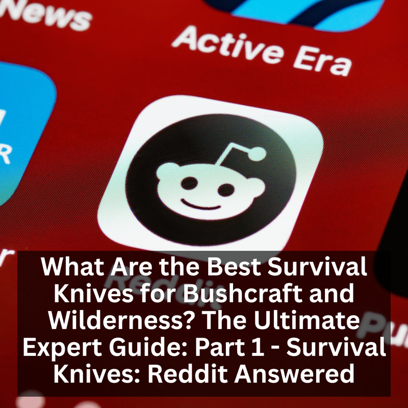 What Are the Best Survival Knives for Bushcraft and Wilderness? The Ultimate Expert Guide: Part 1 - Survival Knives: Reddit Answered