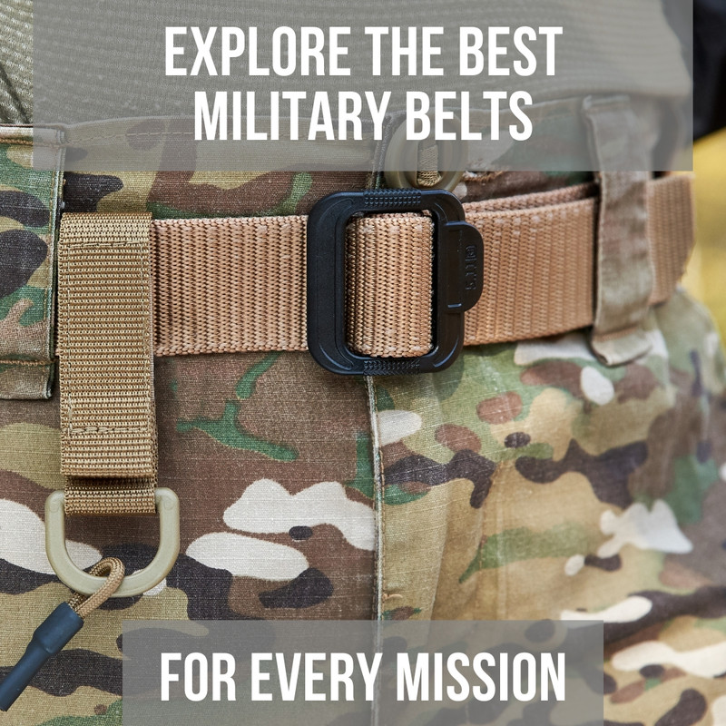 Explore The Best Military Belts For Every Mission