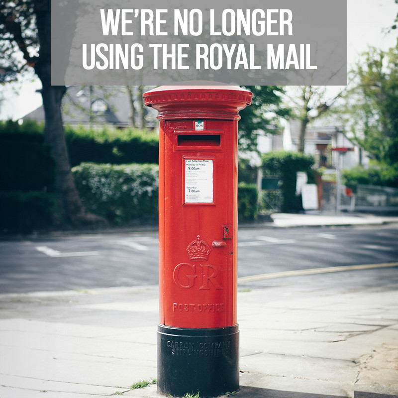 ​We’re No Longer Using Royal Mail For Our Knife Parcels