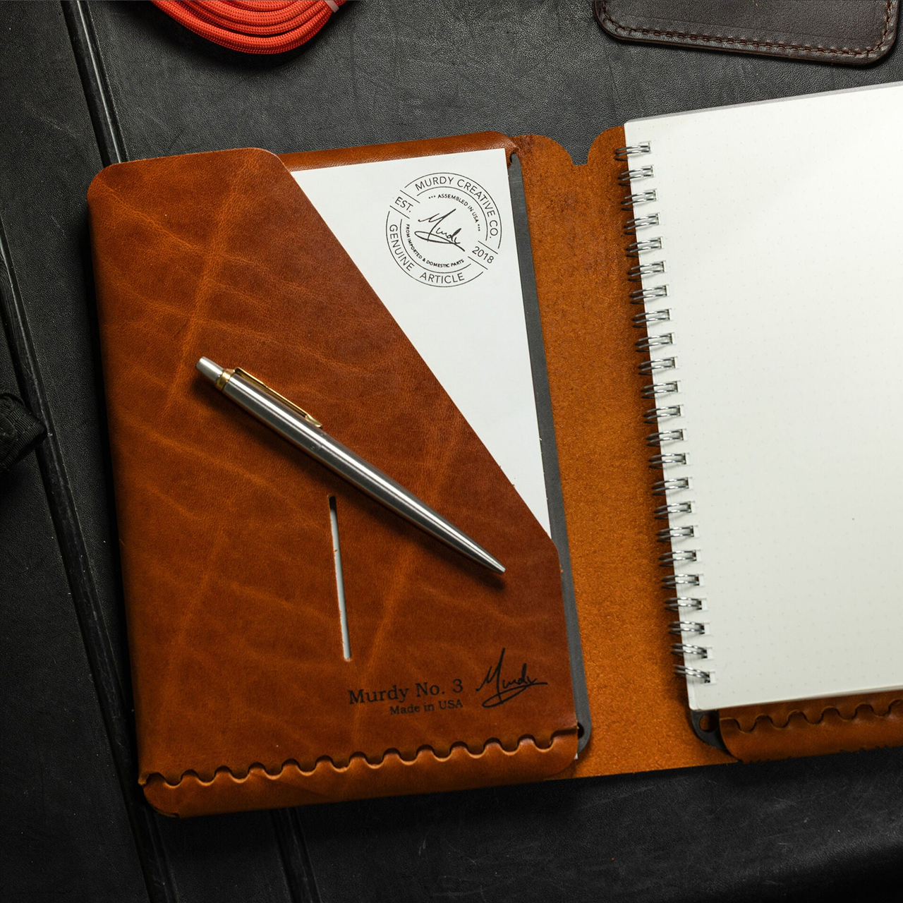 TAD Murdy Travel Cut Topo Skull Bourbon