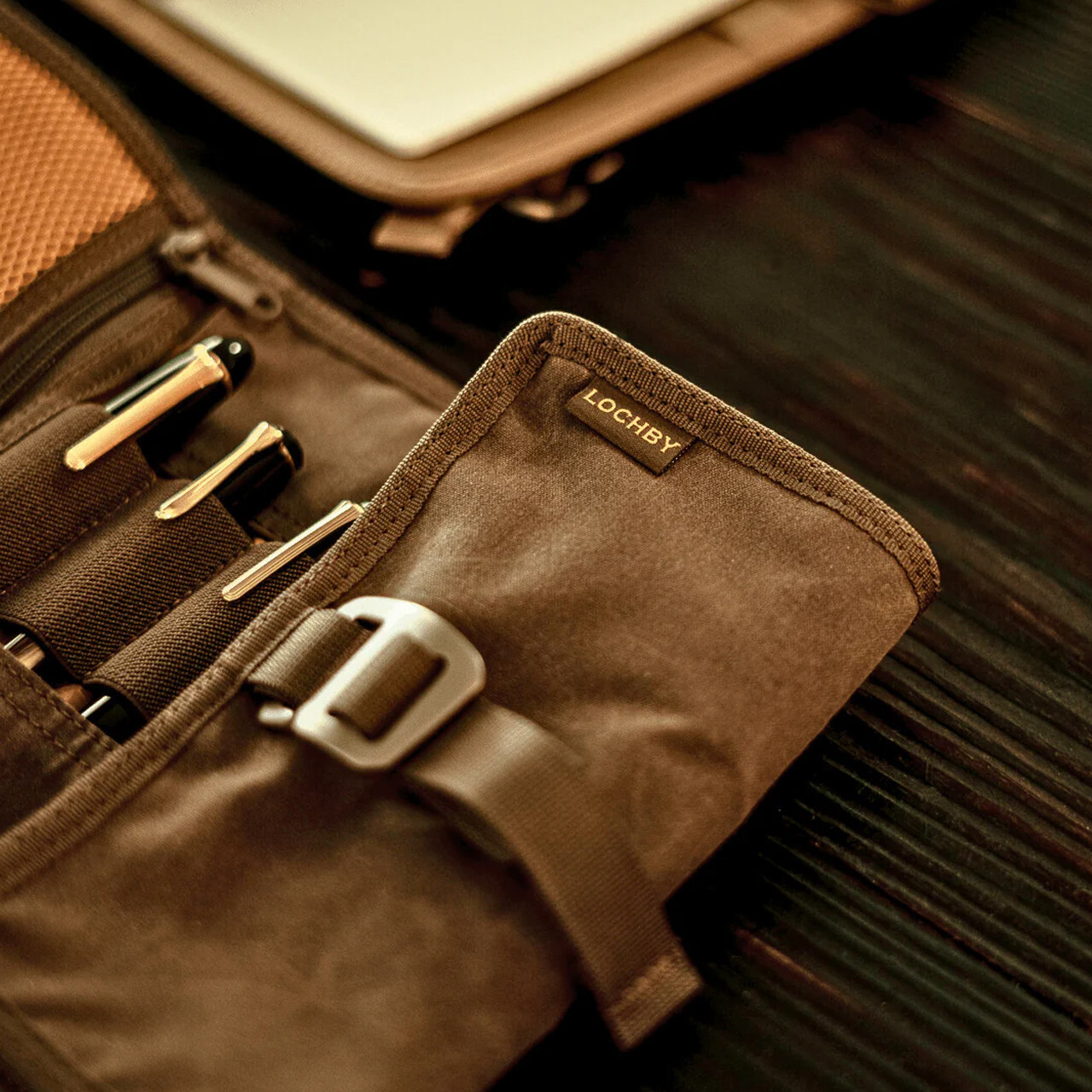 Lochby Waxed Canvas Pocket Journal