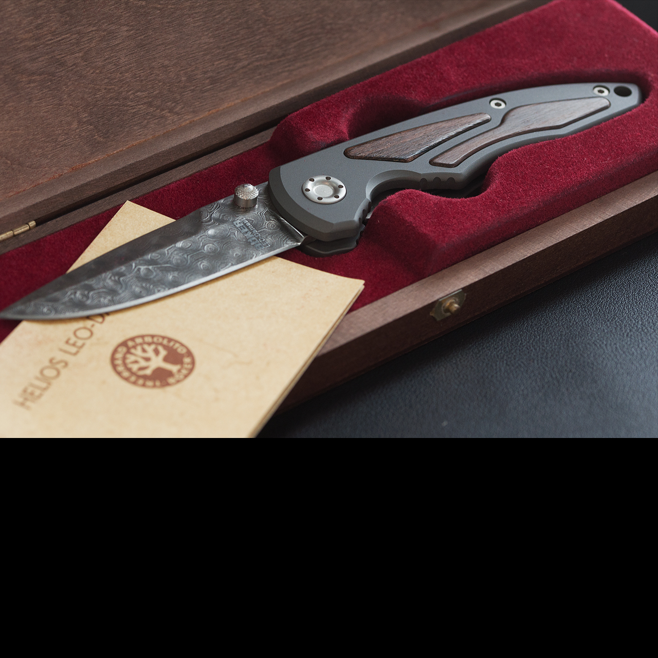Boker Helios Leopard Folding Knife