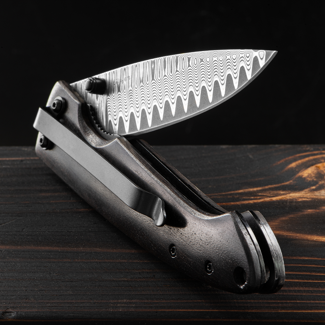 Boker Plus Tech Tool 1 Damascus Folding Knife