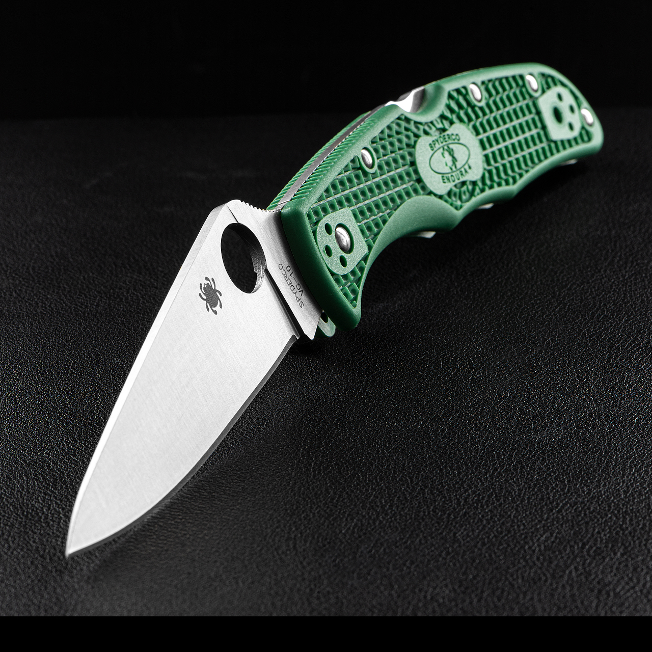 Spyderco Endura 4 Full-Flat Ground Green