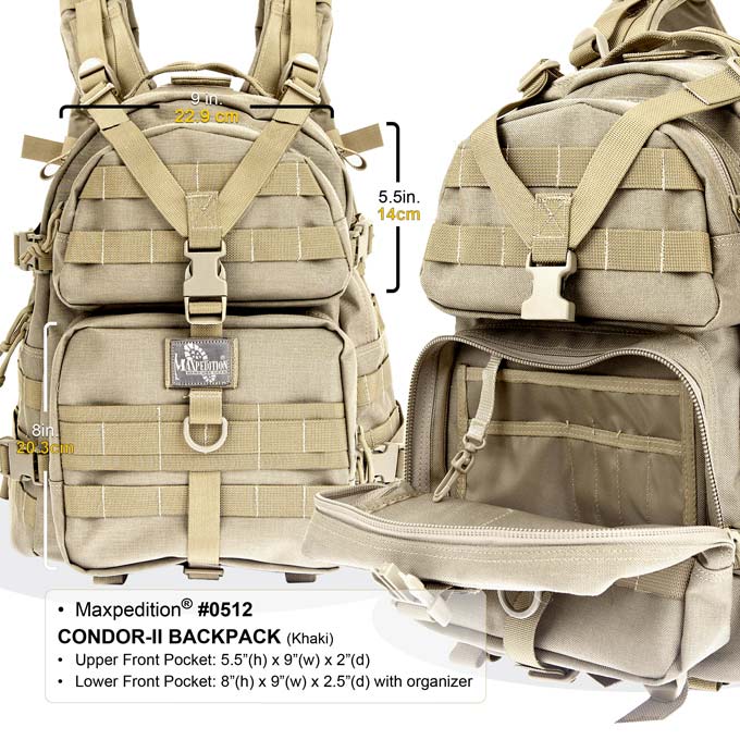 Maxpedition マックスペディション Condor II ODGreen