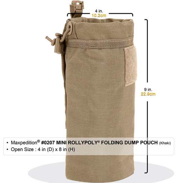 Rollypoly® MM Folding Dump Pouch