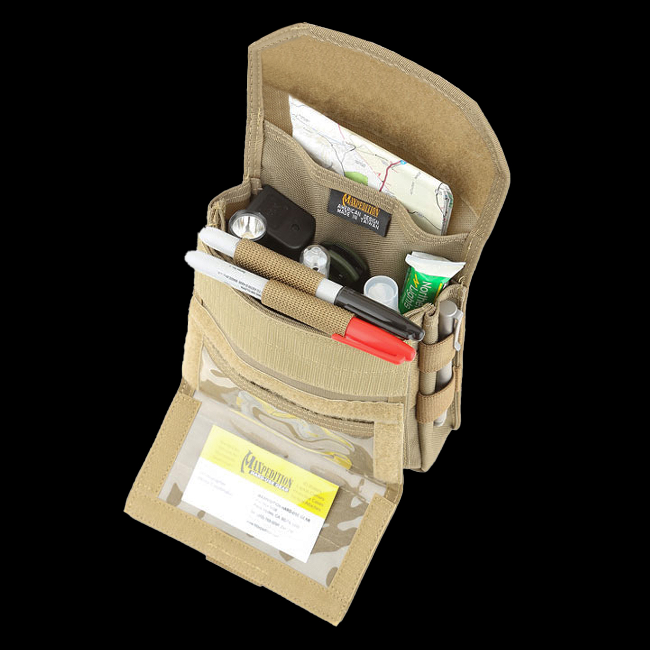 Maxpedition Monkey Admin Pouch Khaki