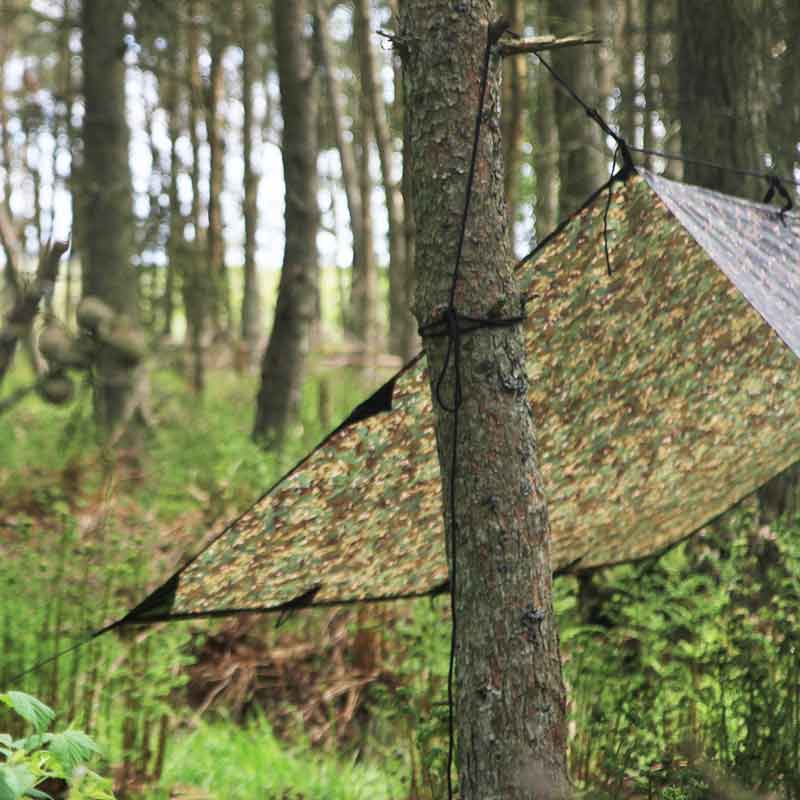 DD Tarp MC 迷彩 3m x 3m DD Tarp 3x3 - MC – DD Hammocks