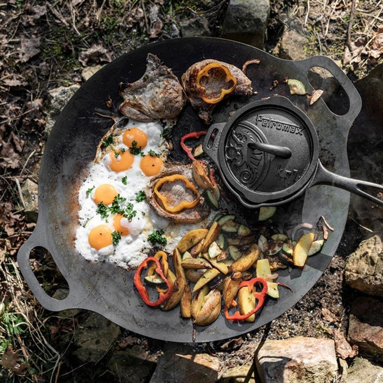 Petromax 2 in 1 Griddle and Firebowl