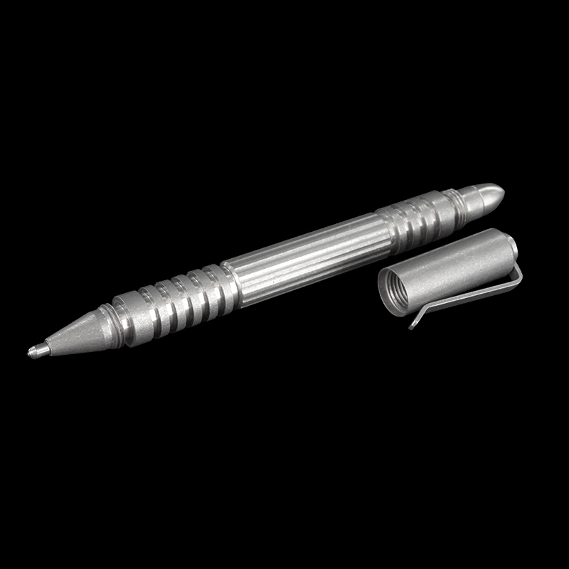 Hinderer Investigator Titanium Tumbled