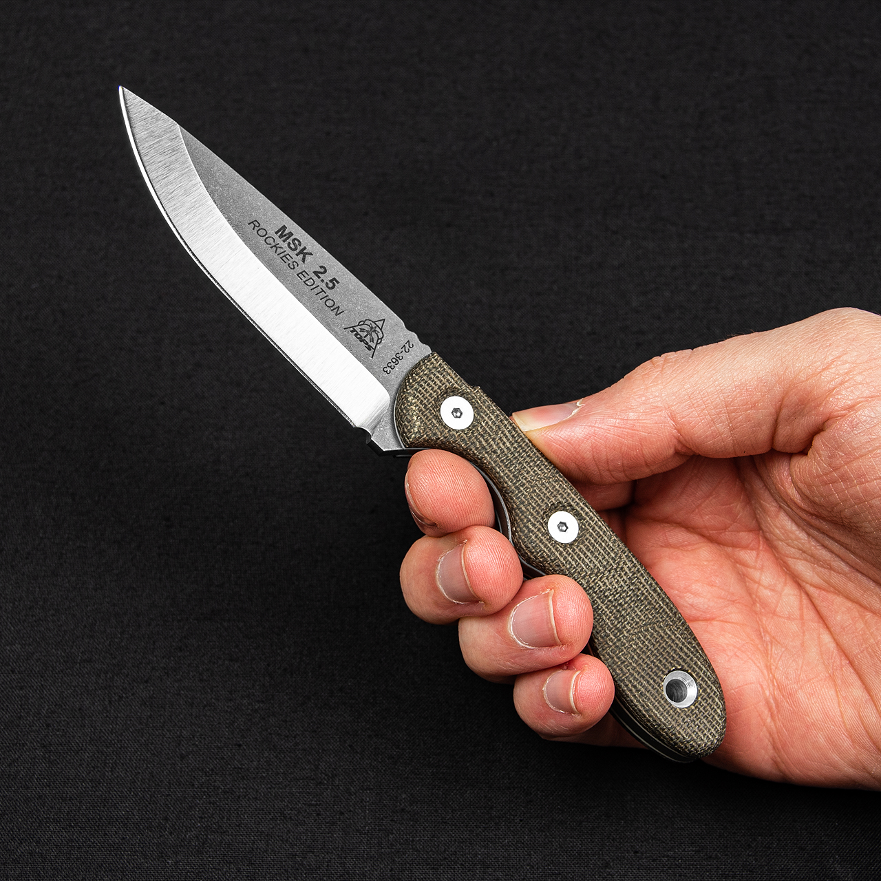 TOPS Mini Scandi Rockies Edition | TOPS Knives