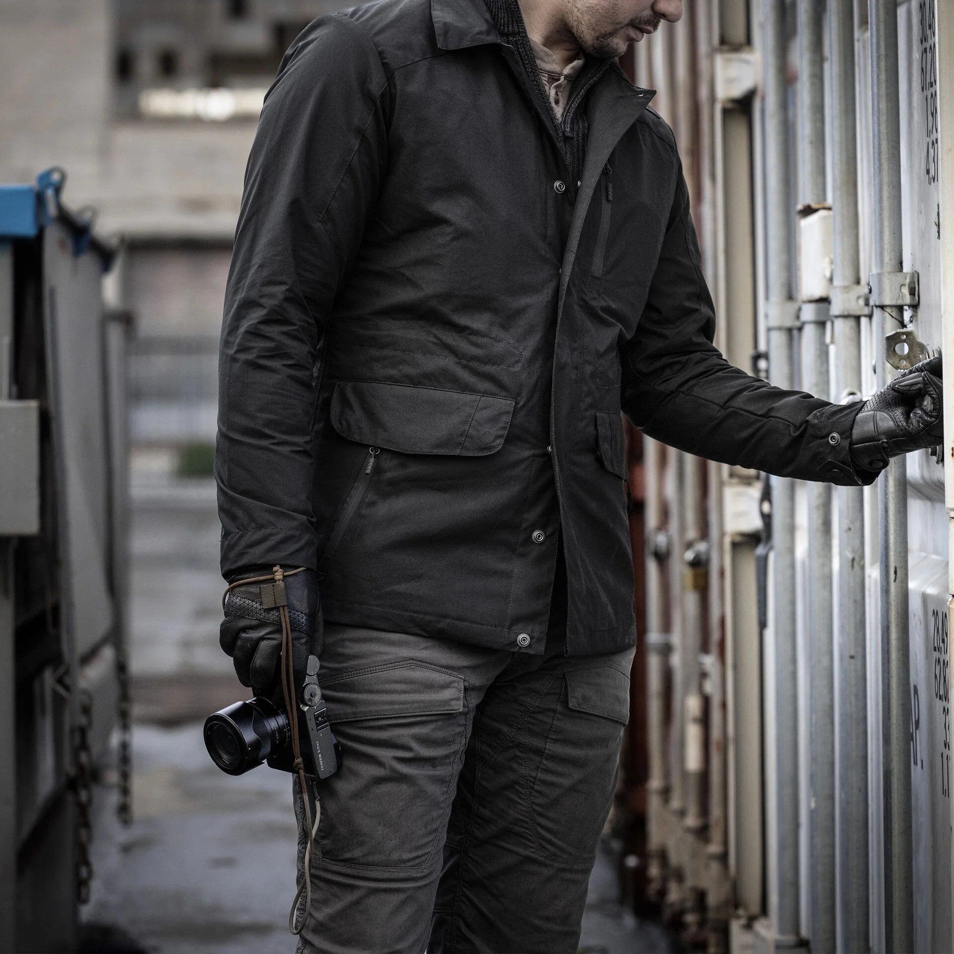 TAD Sentinel Field Jacket Black