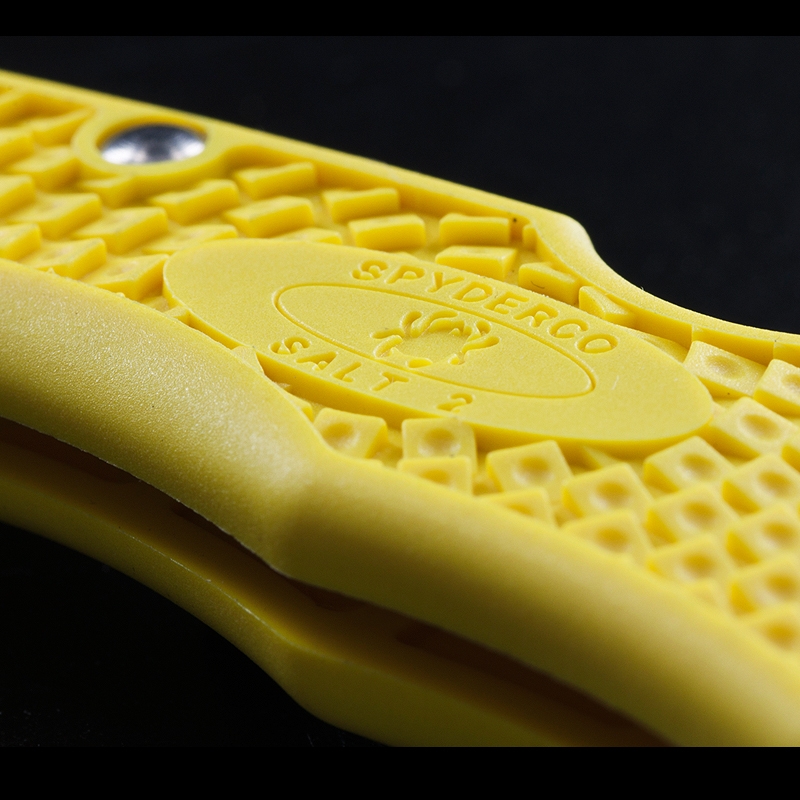 Spyderco Salt 2 Yellow Folding Knife