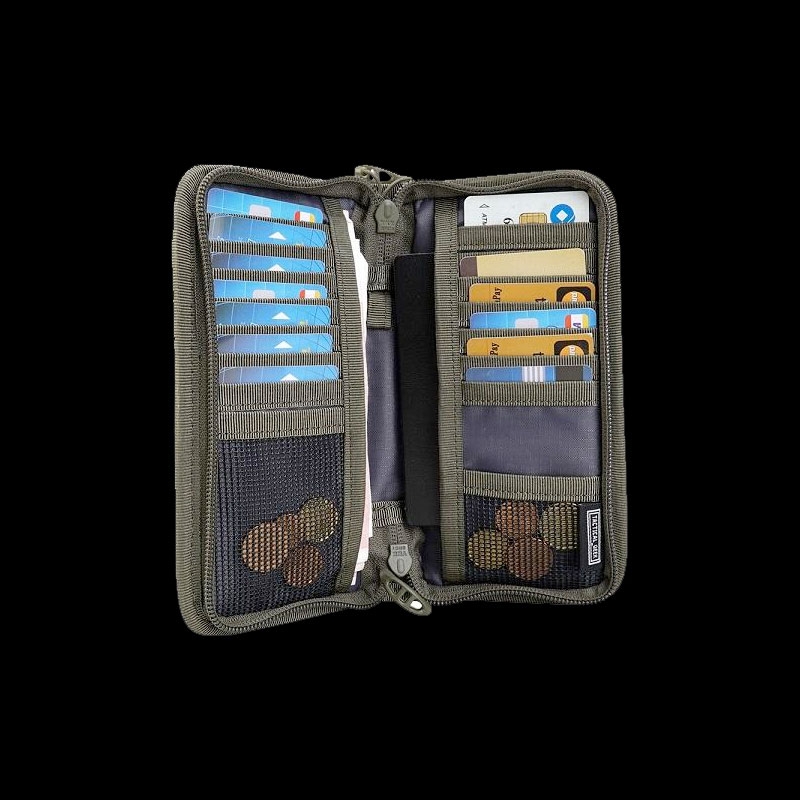 TACTICAL GEEK PC1 EDC Durable 11-Slot Nylon Card Holder for Credit Car –  Tacticalgeek