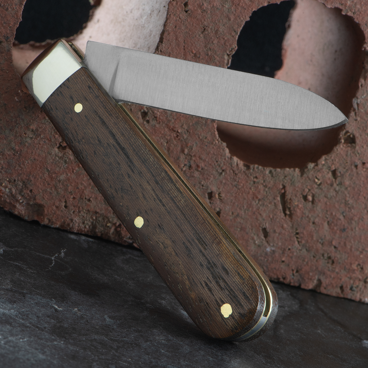 Arthur Wright Spearpoint Wood Folding Knife