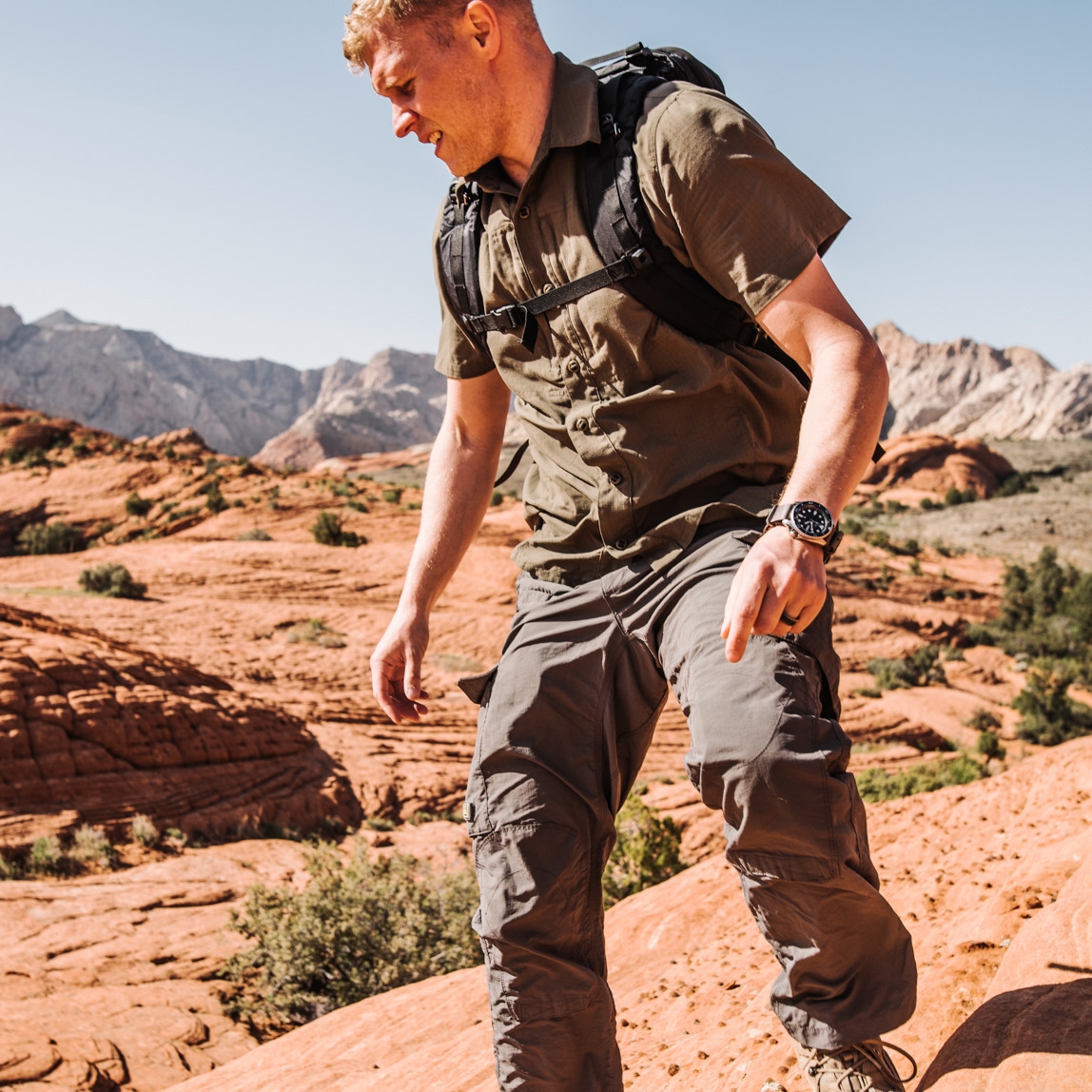 TAD Latitude Field Shirt Short Sleeve Crater