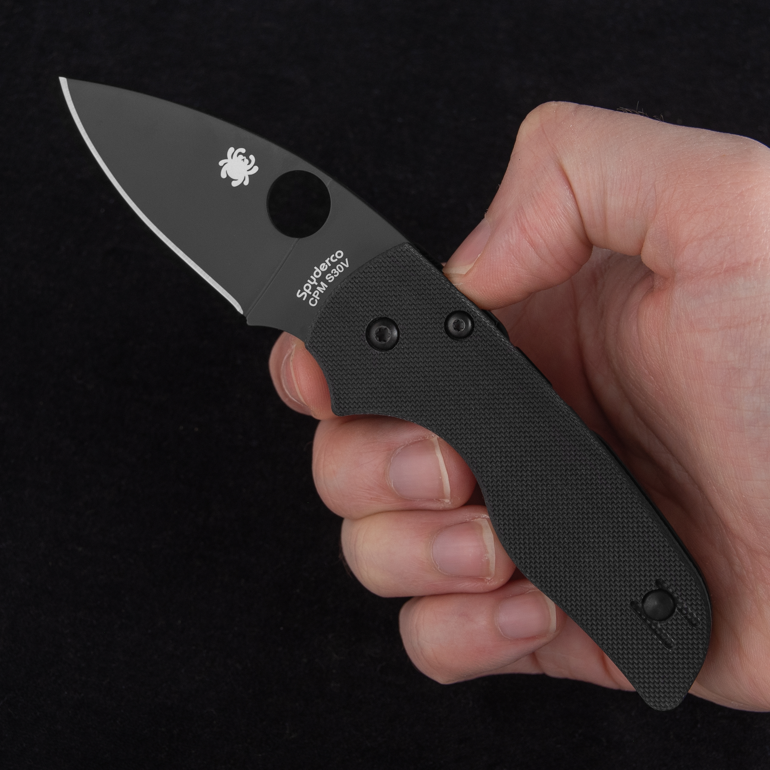 Spyderco Lil' Native Black Blade