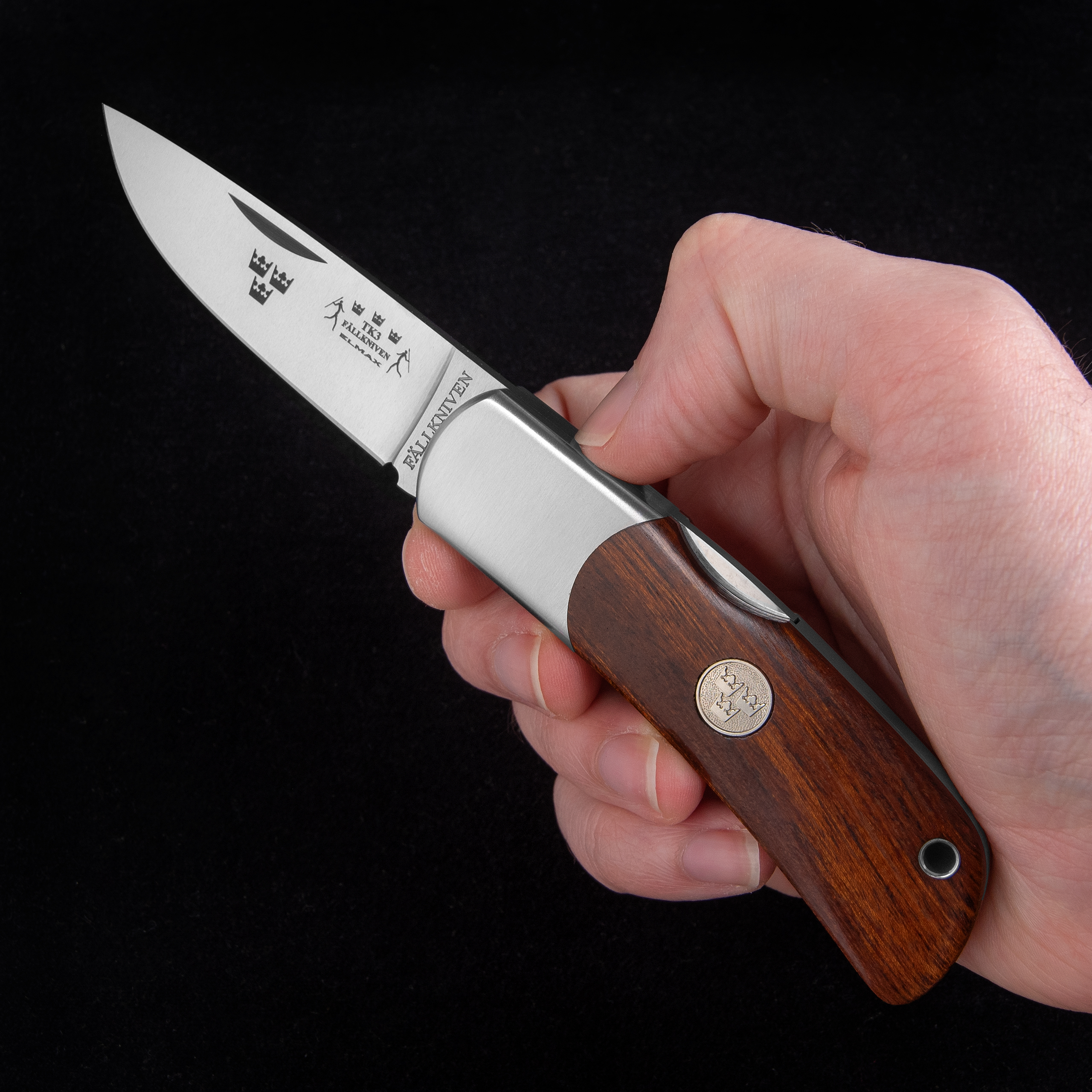 Fallkniven TK3 Ironwood Folding Knife