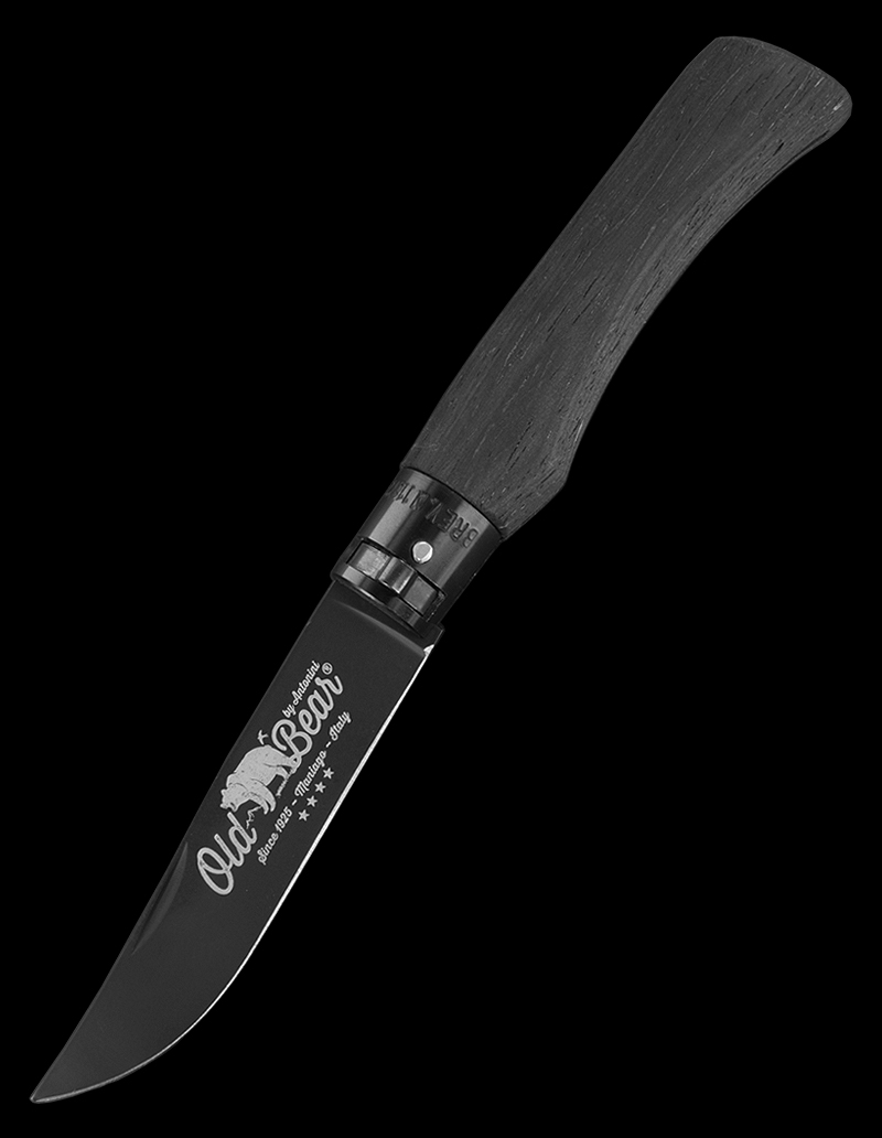 Antonini Old Bear All Black Folding Knife
