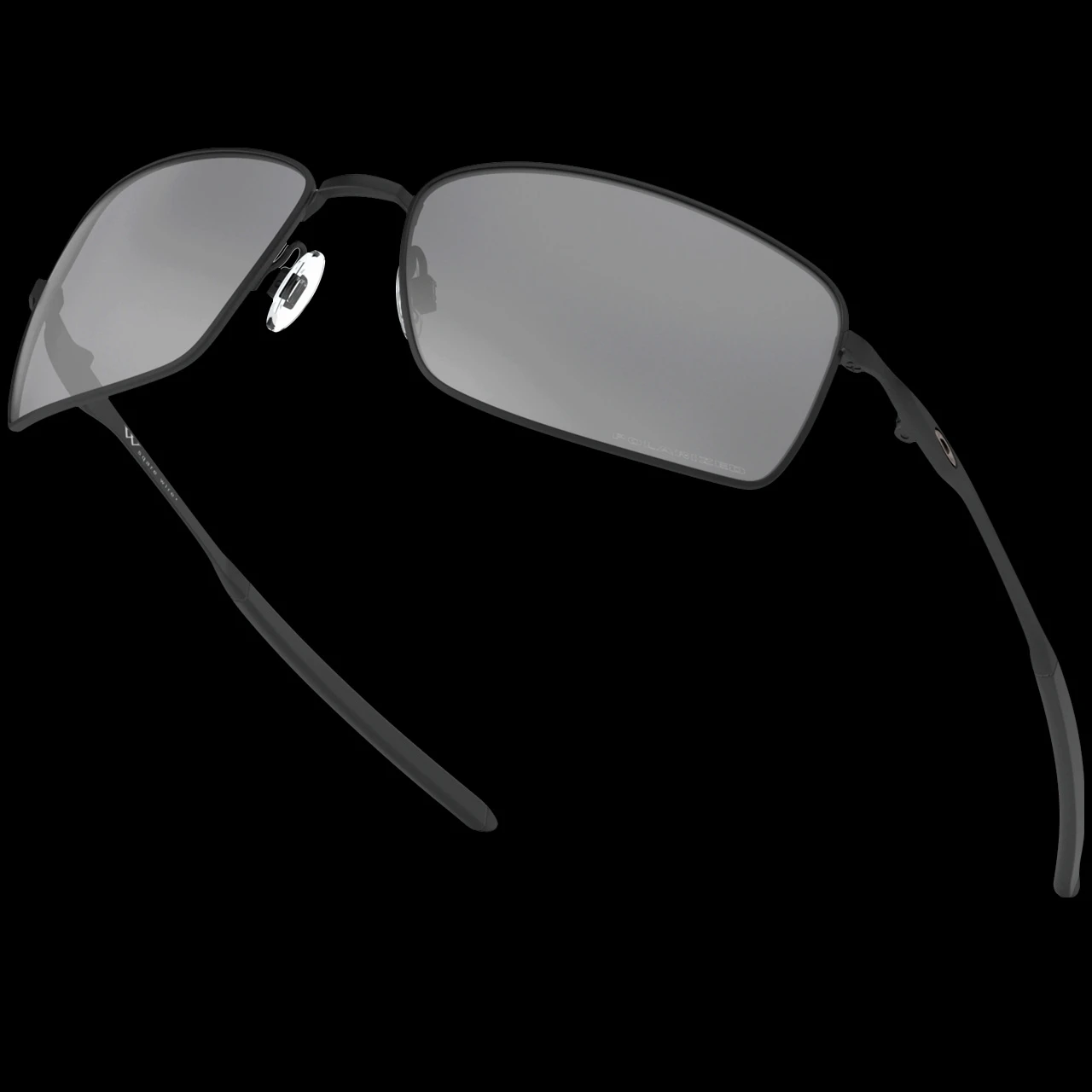 Oakley Square Wire Black Iridium Polarised