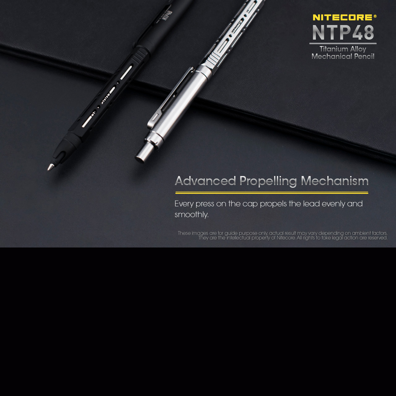 Nitecore NTP48 Titanium Mechanical Pencil