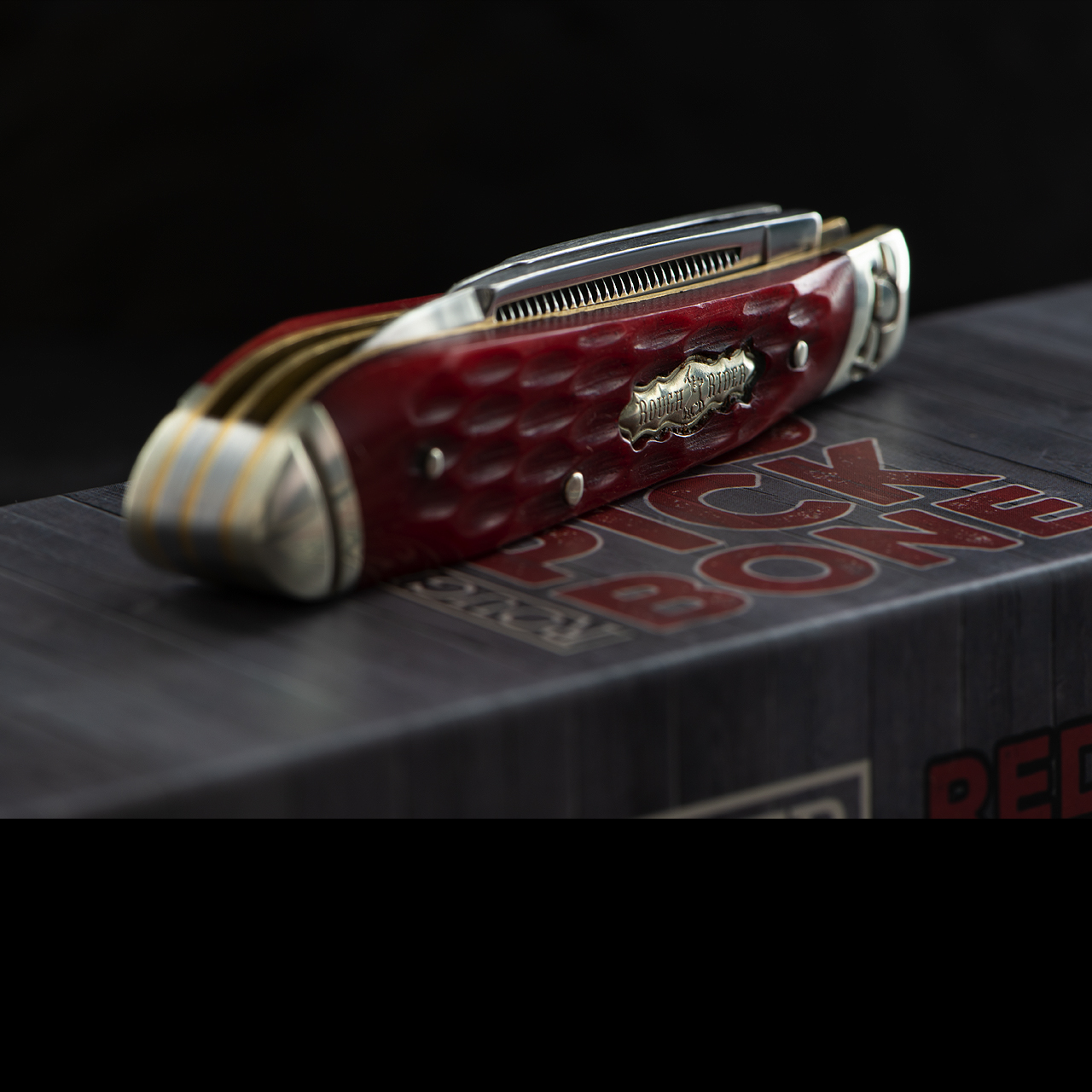 ゼログラビティ デカライディーンミノー　RED BONE 未使用品 Rough Rider Peanut Red Pick Bone