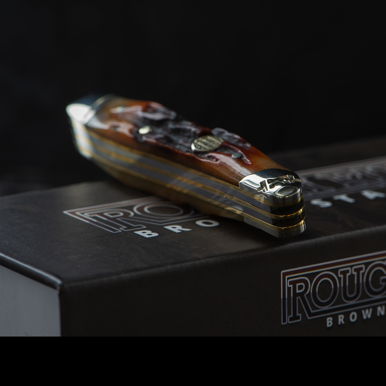 Rough Rider Peanut Brown Stag Bone