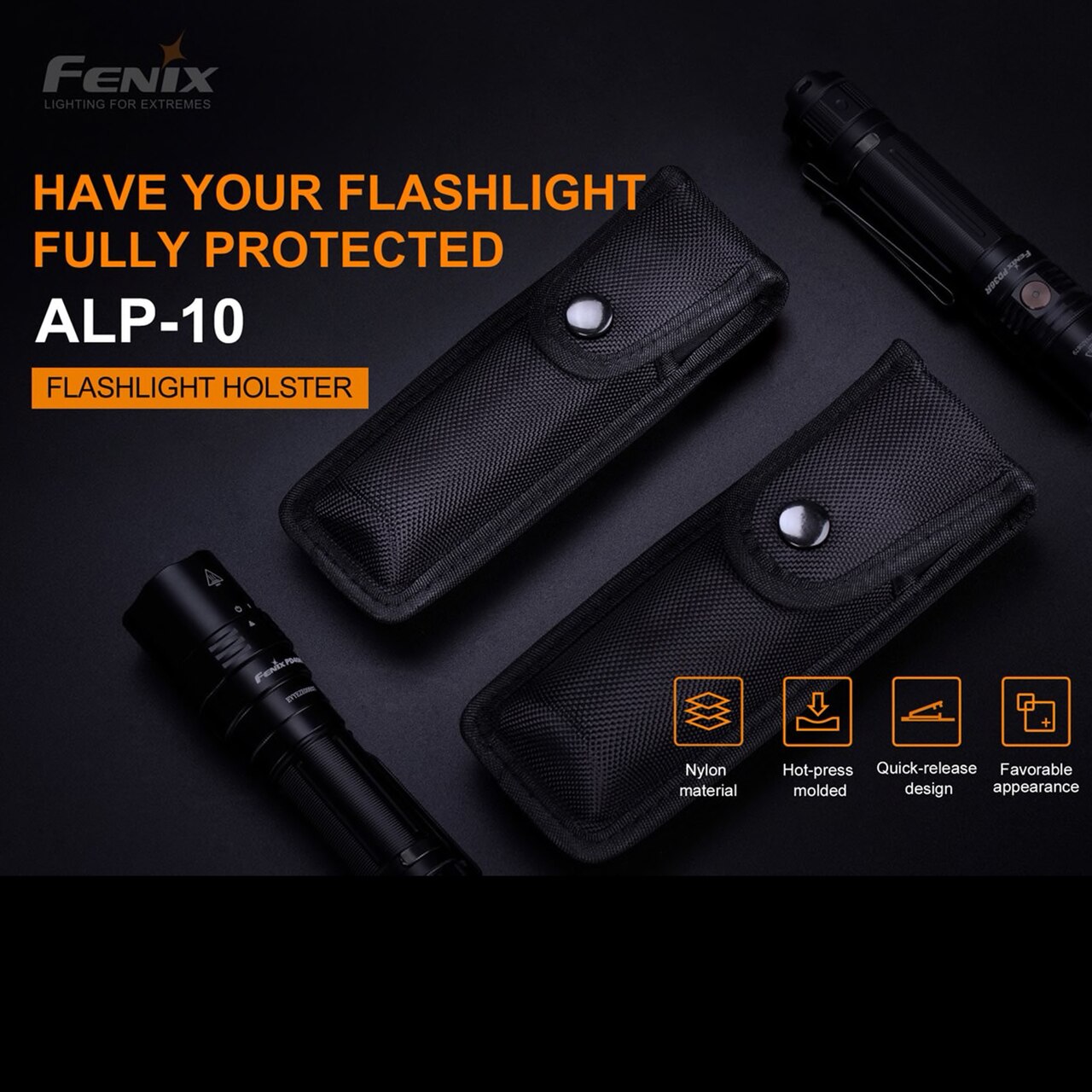 Fenix ALP-10 Semi Rigid Nylon Holster