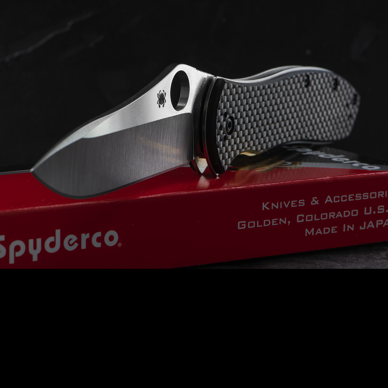 Spyderco Bradley Folder 2 Carbon Fibre