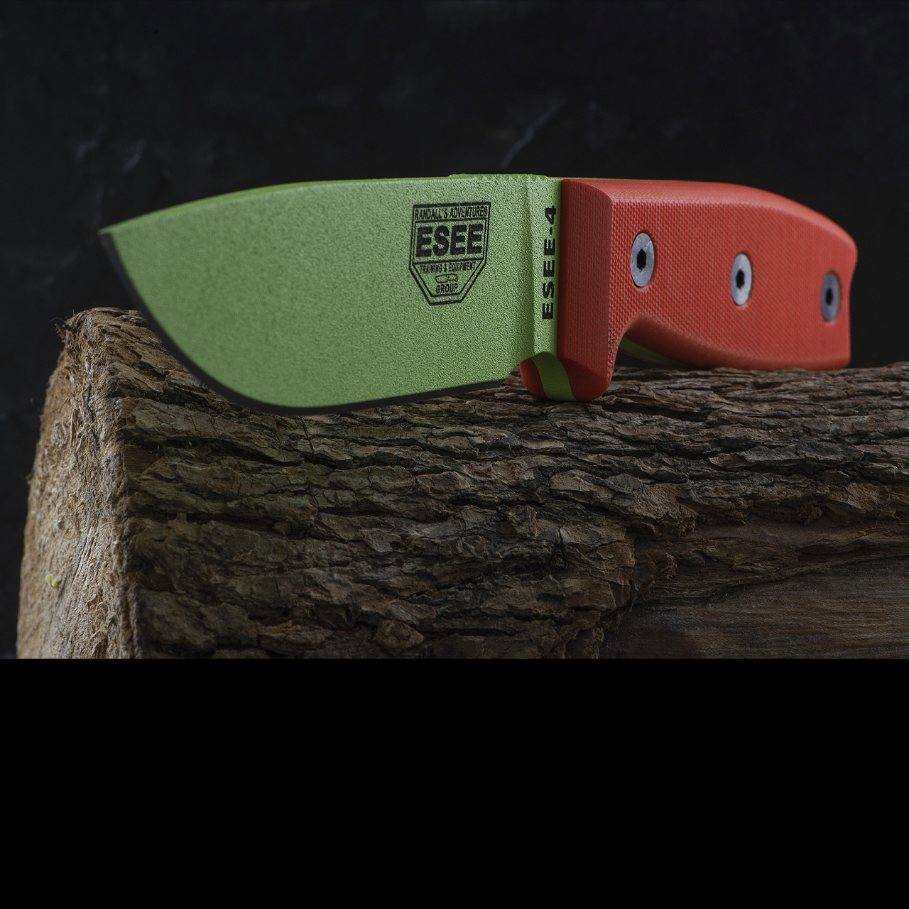 ESEE 4 Venom Green Fixed Blade