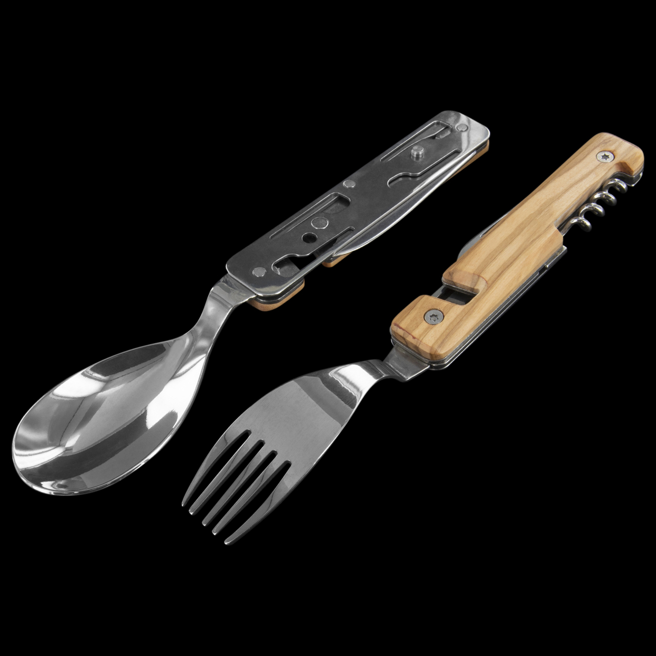Akinod Kits de couverts de camping Multifunctional Cutlery 13 h25